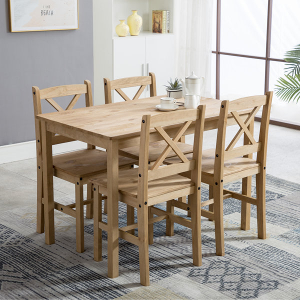 Alessandra Solid Wood Dining Chairs Wayfair.co.uk